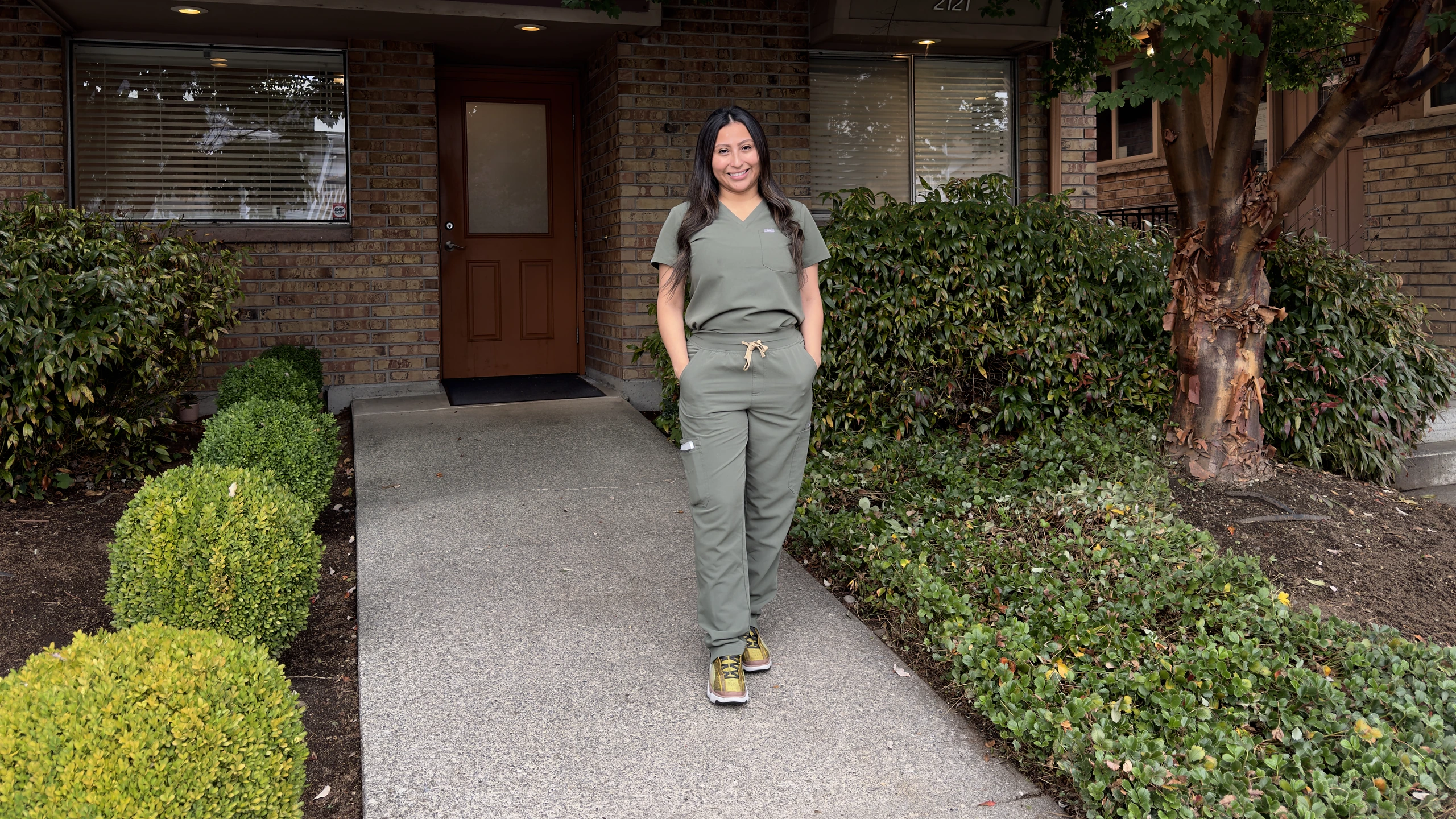 Jackie Almeida, dental hygienist at Madison Street Dental Clinic